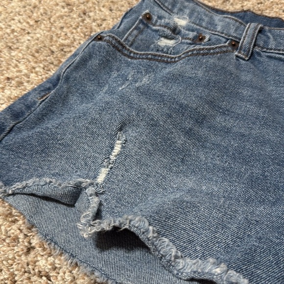 RSQ Distressed Jean Shorts - Picture 2 of 5